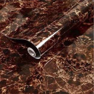 Ingeniero 200 cm Dark Brown Marble Wallpaper Peel and Stick Countertops Self Adhesive Sticker