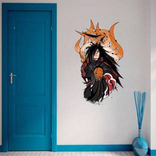 WallWonders 35 cm Artistic Impression " Madara " Multi color Vinly Wall Stickers Size 35X59 Self Adhesive Sticker
