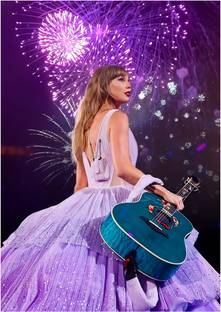 Eltass 30 cm Taylor swift wall stickers - Singer taylor swift wall stickers Self Adhesive Sticker