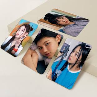 Niki Enterprises 9 cm New Jeans Season Greetings 2023 Photocards (Set of 14+2 Freebie) Reusable Sticker