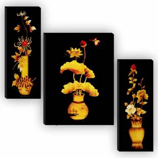 saf 3 cm Flower Pot UV textured self adeshive MDF painting sticker Double-sided Sticker