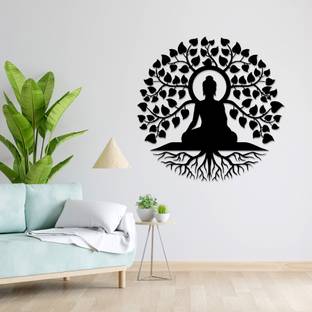Wall Kriti 24 inch WKJAN2024017 Budh Self Adhesive Sticker