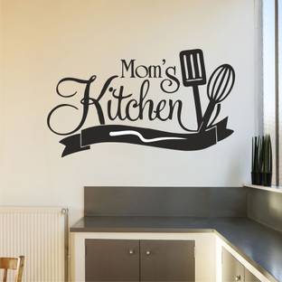 STICKERAURA 60 cm Mom's Kitchen In the House Wall Sticker Self Adhesive Sticker
