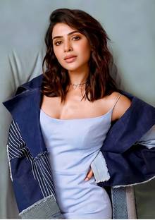 Starxdecals 30 cm Samantha wall sticker - Actress samantha wall sticker Self Adhesive Sticker