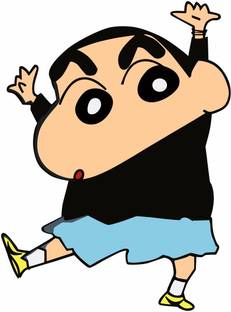 STICKER STUDIO 58 cm Sticker Studio"Shinchan"Wall Sticker & Decal (PVC Vinyl,Size - 58 x 50 cm) Removable Sticker