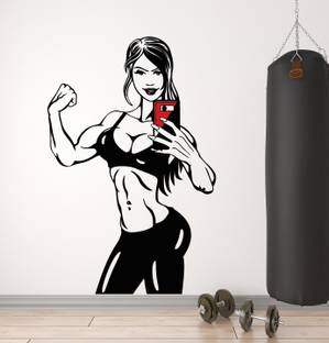 marvellous 80 cm m_selfiiegirlfitness Self Adhesive Sticker