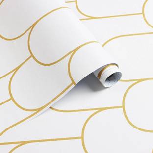 FOKRIM Decorative White Wallpaper