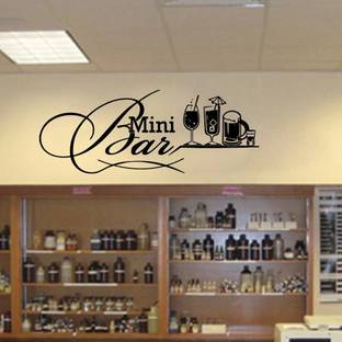 Xskin 85 cm Mini Bar Drink Glass Self Adhesive Sticker