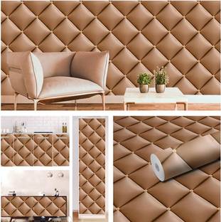 Bnezz 300 cm wallpaper for wall LetherFether wall stickers in home decor bedroom Self Adhesive Sticker
