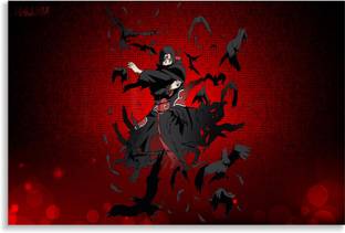 PRINTHUBS 45.72 cm Superhero Anime Poster For Gaming Room Home Wall Decor (Size 12x18 Inch)S67 Self Adhesive Sticker