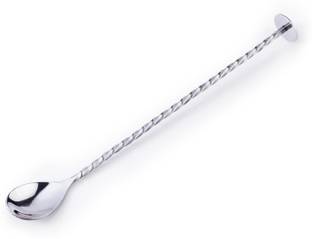 RajCutlery Stainless Steel Cocktail Stirrer Stainless Steel 28 cm Stirrer