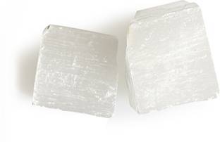 SOLAVA Raw Selenite Crystal for Cleansing Charging of Crystal, Healing, and Positivity Regular Asymmetrical Crystal Stone