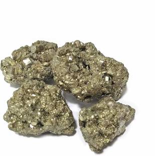 REIKI CRYSTAL PRODUCTS Natural Pyrite Cl Regular Rectangular Crystal Stone