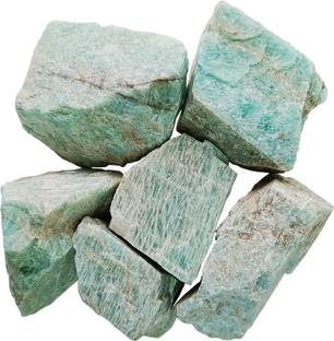 9dzine Amazonite Raw Stone 1 Kg Natural Rough Amazonite Chunk Rock Raw Gemstone Regular Asymmetrical Crystal Stone