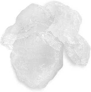 SOLAVA Natural Clear Quartz Crystal - Original Certified for Anxiety, Stress, Good Luck Regular Asymmetrical Crystal Stone