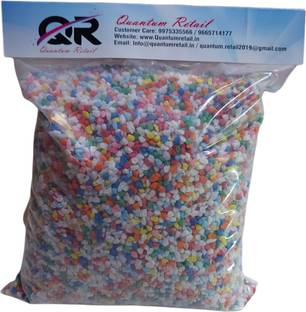 Quantum Retail - (900 Grams) Multicolor Mix Marble Chips Pebbles Stone - (Size: 3mm - 5mm) Painted Asymmetrical Marble Stone