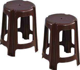 swagath furniture Palstic Round stool Outdoor & Cafeteria Stool