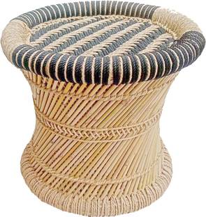 Yuvivaa Yuvivaa Handmade Bamboo Stool for Balcony Living & Bedroom Stool