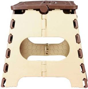 MEZIRE Super Strong Medium Folding Step Stool for Adults & Kids, Kitchen Stepping Living & Bedroom Stool