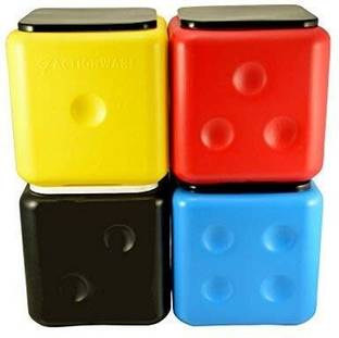 Namra Dice Sitting Standard Stool, Plastic Sitting Standard Stool Living & Bedroom Stool