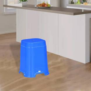 Nilkamal MODERN BLUE GLOSSY FINISH 19 INCH HEIGHT Living & Bedroom Stool