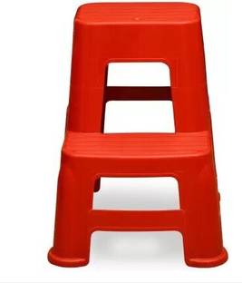 Nilkamal Strong & Durable Step Stool STL 21|100% PolyPropylene|For Living ,Kitchen,Office Bathroom Stool