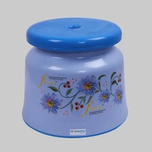 HOMESTIC Bathroom Stool|Plastic Stool for Bathroom|Blue Stool