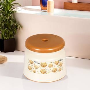 KUBER INDUSTRIES Premium Plastic Stool - Strong Support Stool for Bathroom/Kids Potty Training Stool