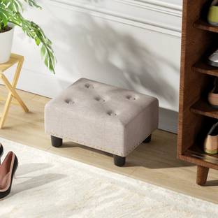 HighTable Ottoman Foot Rest Footstool, End of Bed Living & Bedroom Stool
