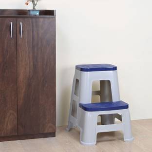 Nilkamal Strong & Durable Step Stool STL 31|Stool for Living Room,Bed Room,Kitchen,Office Living & Bedroom Stool