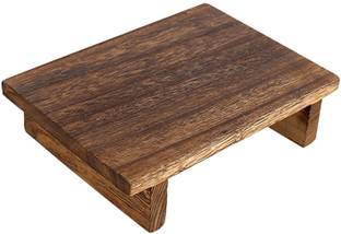 Indian Decor RW839 Wood Step Stool, Wooden Utility Step, Toddler Step Stool Living & Bedroom Stool