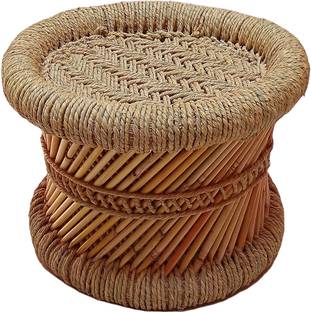 Rashi Creation Handmaker bamboo stool for home and office Outdoor & Cafeteria Stool