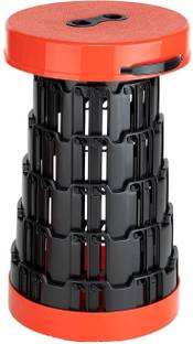 WIBE Portable Anti Slip Round Folding Telescopic Stool