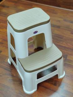 Nilkamal Strong & Durable Step Stool STL 31|100% PolyPropylene|Living,Bed Room,Kitchen, Outdoor & Cafe...