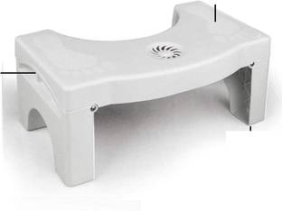 JASHKI ENTERPRISE Folding Squatting Toilet Stool Plastic Non-Slip Bathroom Stools Toilet Stool Bathroom Stool