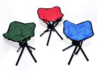 VINSU SALES Portable Tripod Stool – Lightweight, Foldable, and Durable Seat Outdoor & Cafeteria Stool