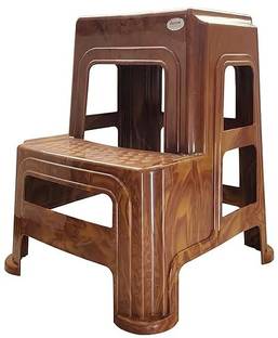 Supreme 2-Step Heavy Duty Plastic Multi Purpose Step Stool Living & Bedroom Stool