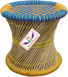 RCLV Pure handmade Bamboo Stool Mudda/mudha/muddi Outdoor & Cafeteria Stool