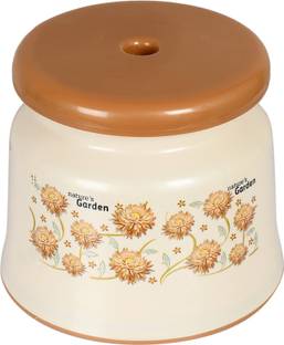 KUBER INDUSTRIES Premium Plastic Stool - Strong Support Stool for Bathroom/Kids Potty Training Stool