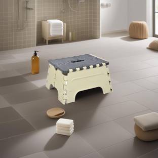 Sorath Plastic Small Folding Step Stool Super Strong Foldable Stool for Adults & kids Bathroom Stool