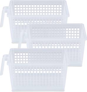 RATAN Plastic Glory Handy Basket Storage Basket