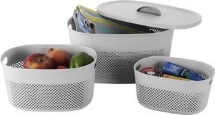 Sukhson India Plastic Storage Basket
