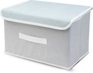 Divin Nylon Foldable Drawer Organizer for Clothes, Wardrobe, Undergarment Organiser Cloth Storage Basket