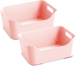 KOLORR Plastic Jolly Basket Storage Basket