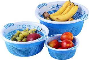 Nabhya Plastic Storage Basket