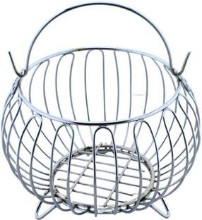 DEVASHREE ENTERPRISE Stainless Steel Storage Basket