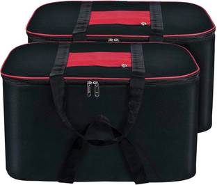 Divin Nylon Multipurpose Large Size Under Beded Storage Bag For Blanket Bedsheets And Dress Storage Basket