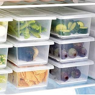 JAY RAMDEV SELLER Plastic Freezer Storage Containers For Storing Fish, Meat, Vegetables Storage Basket