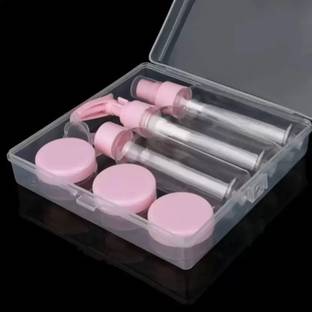 SKutir Travel Box Travel Cosmetics Bottles Plastic 20 ml Spray Bottle (Set of 6) Storage Box