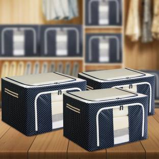 Sunvibe Foldable Wardrobe Clothes Organizer for Storage Box